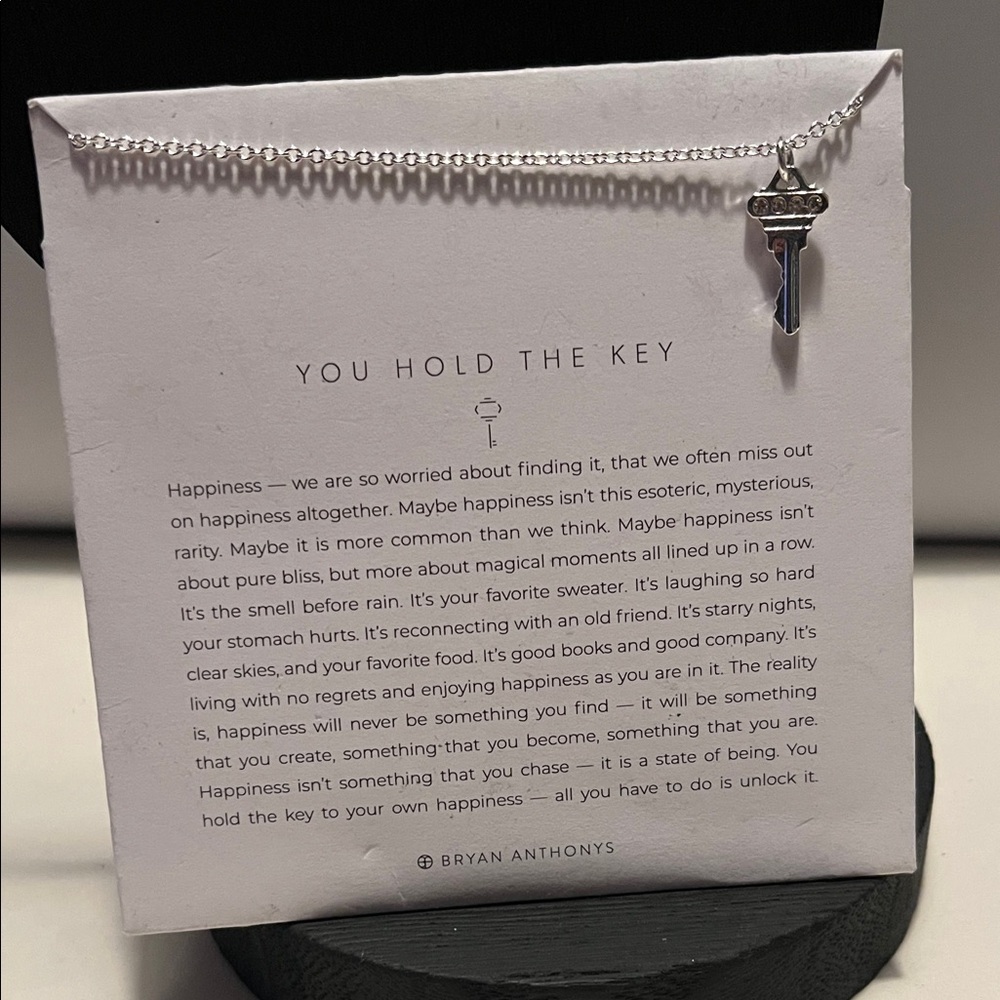 Bryan Anthonys “You Hold The Key” Necklace